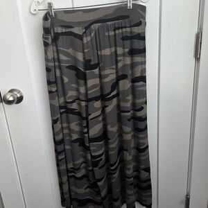 Torrid Camo Maxi Skirt